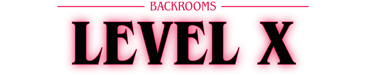 Backrooms_Level_X_logo
